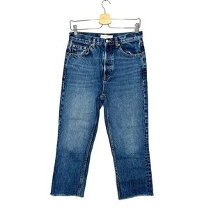 Topshop | Editor Jeans High Rise Button Fly Size 28